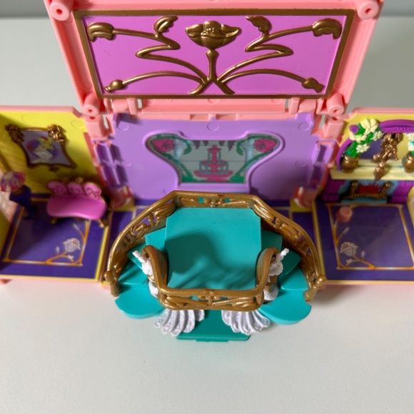 Vintage 90s Bluebird Polly Pocket Dream Builder Mansion Grand Entrance (93F) - Picture 5 of 13